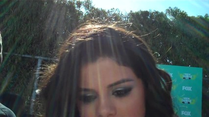 Selena Gomez at the 2010 Teen Choice Awards