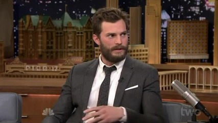 Jamie Dornan interview on The Tonight Show wth Jimmy Fallon