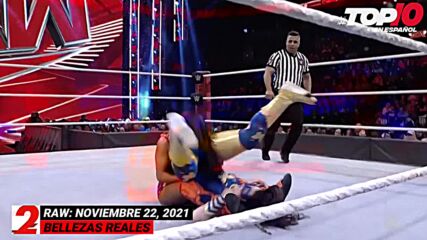 Top 10 Mejores Momentos de RAW: WWE Top 10, Nov 22, 2021