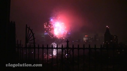 New York City Fireworks on New Year’s Day 2011 Hq 