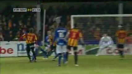 Match - 2010.02.09 (19h45) - Mechelen 2 - 2 Gent (cup) - League - Belgica 