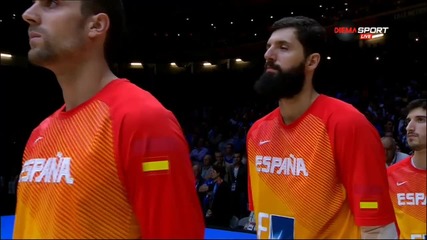 Рафа Надал подкрепя Испания във финала на Евробаскет