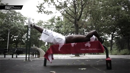 13. Street Fitness видео уроци от Hannibal for King - Вдигане на краката от лежанка