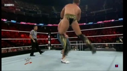 John Cena and Sin Cara vs The Miz and Riley Raw 18.04.2011