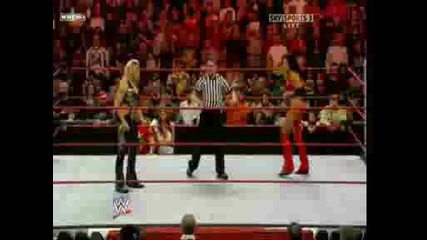 2/02/09 Candice Michelle Vs Beth Phoenix