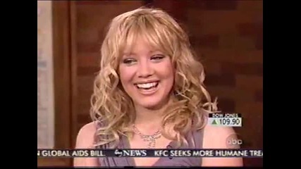 Hilary Duff Interview On Good Morning America For Lizziemcguire The Movie