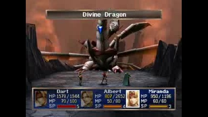 Lets Play Legend Of Dragoon 107-Divine Dragon