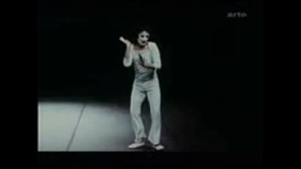 marcel marceau performes cafe in paris - pantomime