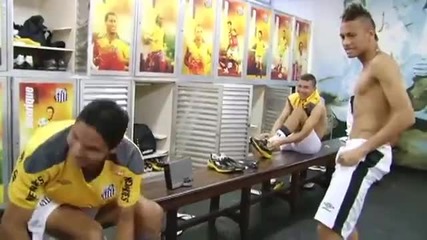 Неймар танцува на песента Ai Seu Ti Pego