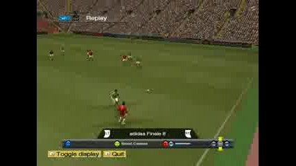 Pes 2009: Гол на Тевез