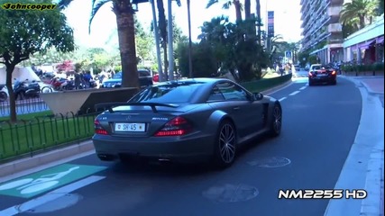 Mercedes Sl65 Amg Black Series в Монако