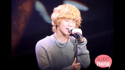 Taemin - I love you @ Taiwan fan party 