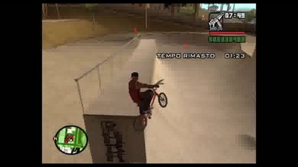 gta sa bmx тренировка