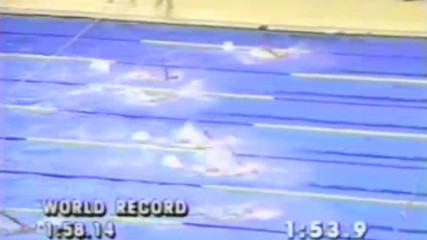 1988 Olympic Games - Swimming - Mens 200 Meter Backstroke