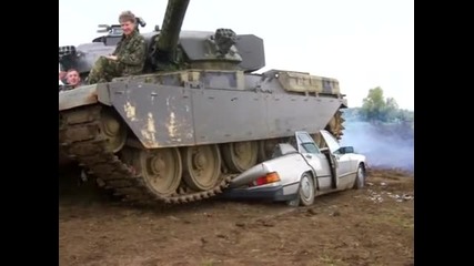 танк мачка кола