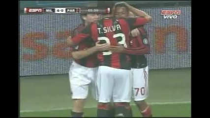 12.02.2011 Милан 4 - 0 Парма втори гол на Робиньо 