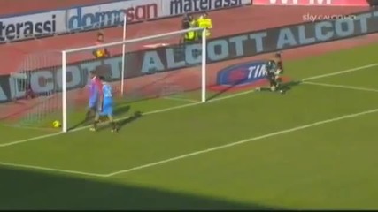 Страхотен гол на Виктор Ибарбо | Catania 0 vs 1 Cagliari