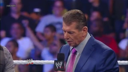 Mr. Mcmahon announces Smackdown's permanent General Manager