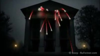 projection on buildings