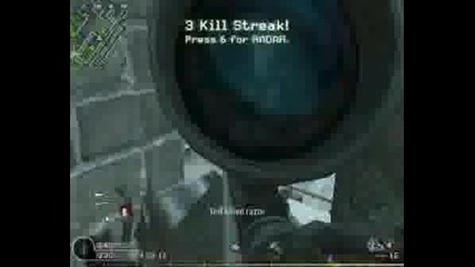 Call Of Duty 4 : Sniper And Knife Kills 1