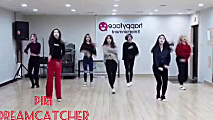 Mirrored kpop random dance game girl groups