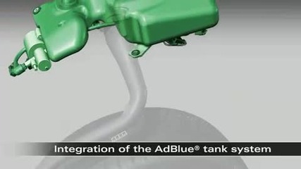 Audi V6 Tdi Technology - 3d анимация