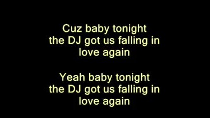 Usher - Dj Got Us Falling In Love Again lyrics 