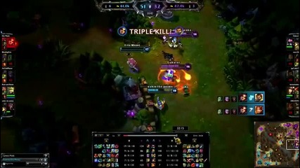 Katarina Quadra Kill Ranked