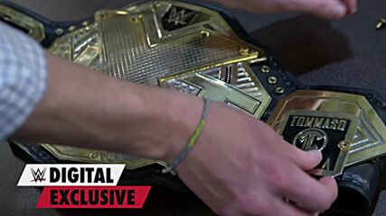 Bron Breakker’s custom plates are added to the NXT Title: WWE Digital Exclusive, Jan. 11, 2022