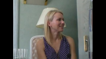 Naomi Watts talking about Woody Allen and You Will Meet a Tall Dark Stranger in Cannes