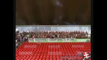 Офанзива:тренировката преди мача Цска-стяуа