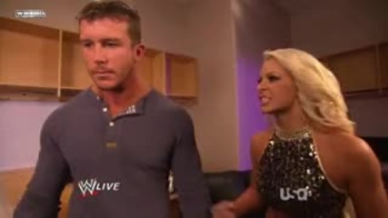 Wwe Raw 11_29_10 Ted Dibiase & Maryse Backstage Segment