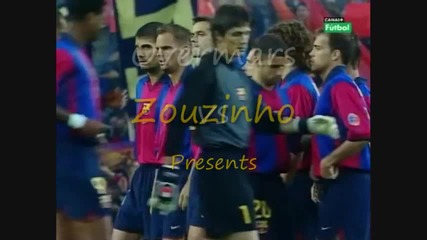 Marc Overmars (barcelona) vs Valencia 2000/2001