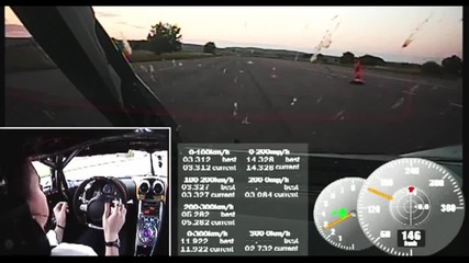 Koenigsegg One1 vs 0-300-0 kmh