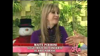 Maite Perroni Nostalgica Por Despedida Rbd