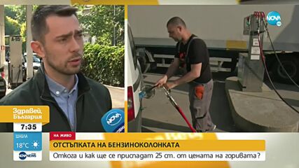 Откога ще се приспадат 25 ст. от цената на горивата