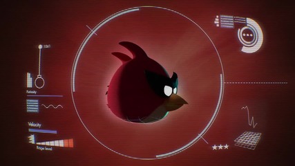 Red Bird hits Angry Birds Space
