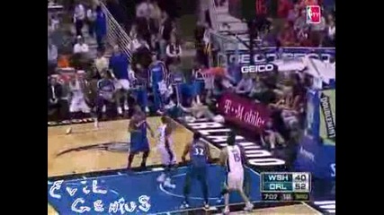 Dwight Howard With The Big Put - Back Slam