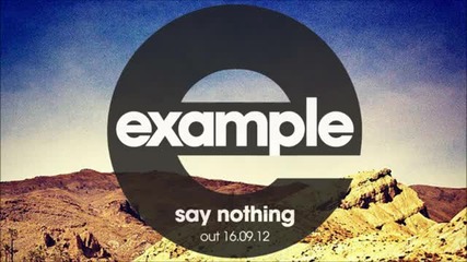 Example - Say Nothing