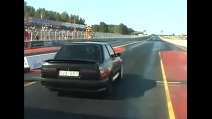 800hp+ Bmw M3 E30 Drag racing 