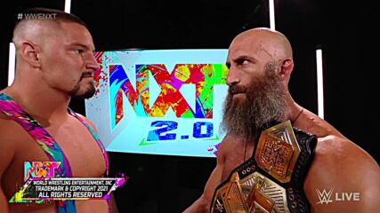 Tommaso Ciampa and Bron Breakker come face-to-face after NXT Title Match: WWE NXT, Sept. 14, 2021