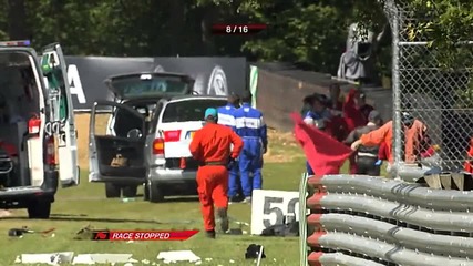 Massive crash Seat Leon Eurocup 2010