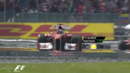 F1 Гран при на Великобритания 2011 - избрани моменти Hd