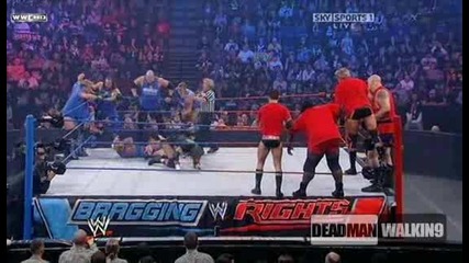 Отбора на Smackdown срещу Отбора на Raw - Bragging Rights 2009 / Part 2/2 
