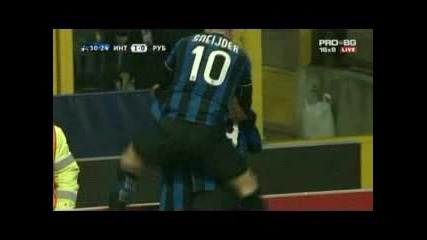 9.12.2009 Интер - Рубин Казан 2 - 0 Шл групи