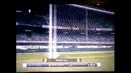Pes 2011 Преминаване на препятствия с Меси и гоооооол