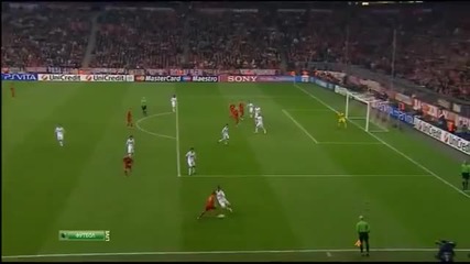 Bayern Munchen 2-1 Real Madrid 17.04.2012 - Mario Gomez Goal 90"