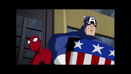 Отмъстителите: Най-могъщите герои на Земята / Човекът - Паяк идва на помощ на Капитан Америка