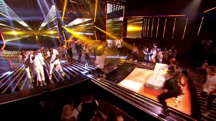 The Final 12 sing Get Lucky - Live Week 1 - The X Factor Uk 2013