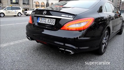 The New Mercedes Cls 63 Amg - Revs full throttle